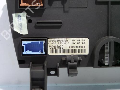 Climate control FIAT STILO (192_) 2.4 20V (192_XD1A, 192AXD12) | BP31422747I5 