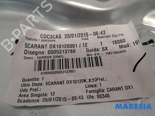 Front right window mechanism ALFA ROMEO GIULIETTA (940_) 1.4 TB (940FXB1A, 940FXB11) | BP31462718C23