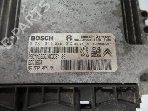 Engine control unit (ECU) PEUGEOT 206 SW (2E/K) 1.4 HDi | BP31498189M57