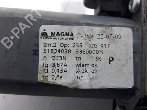 Front right window mechanism FIAT 500 (312_) 1.2 (312AXA1A) | BP31449952C23