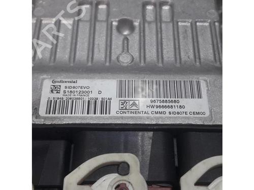 Engine control unit (ECU) PEUGEOT 508 I (8D_) 1.6 HDi | BP31511544M57 