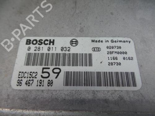 Engine control unit (ECU) CITROËN C8 (EA_, EB_) 2.0 HDi | BP31422228M57