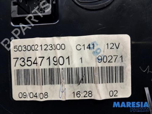 Instrument cluster FIAT 500 (312_) 1.4 (312AXC1B, 312CXC1B) | BP31459186C47