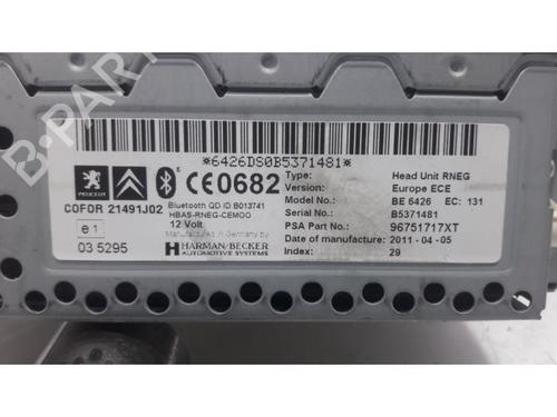 Radio PEUGEOT 5008 (0U_, 0E_) 1.6 16V | BP31535058E6 