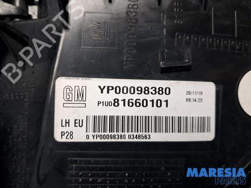 Left taillight OPEL GRANDLAND / GRANDLAND X (A18, P1UO) 1.2 (75) | BP31429918C34 