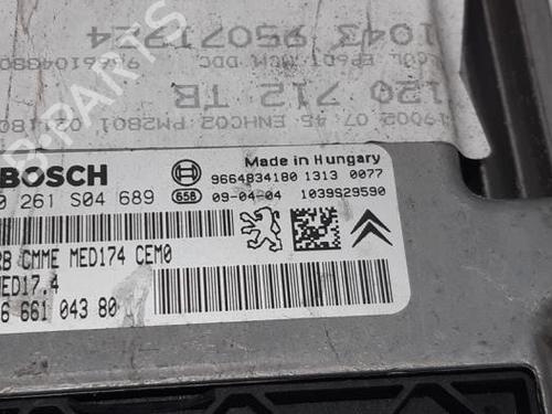Engine control unit (ECU) PEUGEOT 3008 I MPV (0U_) 1.6 THP | BP31501538M57 