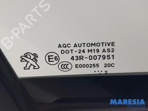 Front right quarter glass PEUGEOT 208 I (CA_, CC_) 1.4 VTi | BP31525634C112