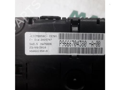 Instrument cluster CITROËN C4 Picasso I MPV (UD_) 1.6 HDi | BP31504586C47