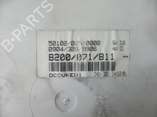 Instrument cluster RENAULT SCÉNIC I MPV (JA0/1_, FA0_) 1.9 dCi (JA05, JA1F) | BP31458719C47