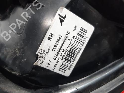 Right taillight FIAT PANDA (312_, 319_) 0.9 (312PXG1A) | BP31484702C35