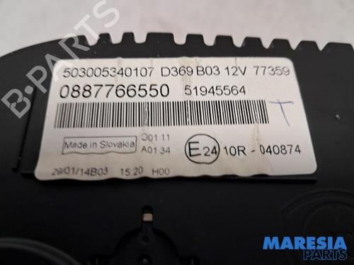 Instrument cluster FIAT PANDA (312_, 319_) 0.9 (312PXP1A) | BP31427991C47