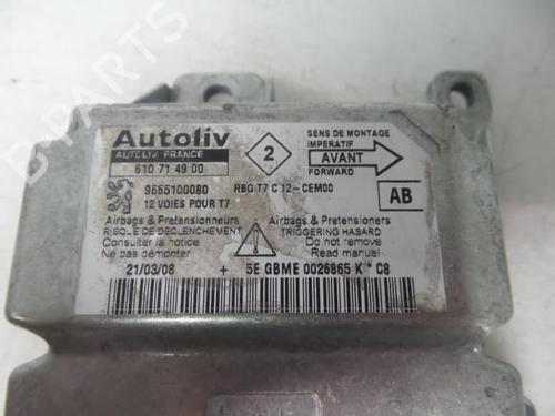 ECU airbags PEUGEOT 308 I (4A_, 4C_) 1.6 16V | BP31491274M53
