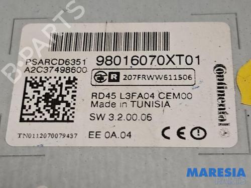 Radio CITROËN C3 II (SC_) 1.4 VTi 95 | BP31475361E6