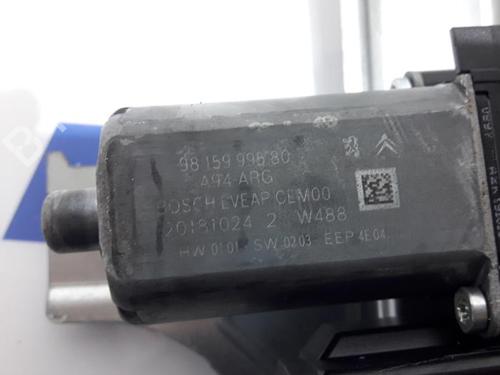 Rear left window mechanism PEUGEOT 2008 I (CU_) 1.2 THP 130 / PureTech 130 | BP31478185C24