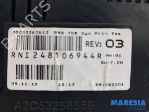Instrument cluster RENAULT MEGANE CC (EZ0/1_) 1.4 TCe (EZ0F, EZ1V) | BP36880070C47  - Image 5
