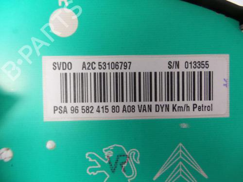 Instrument cluster PEUGEOT 1007 (KM_) 1.4 | BP31478055C47