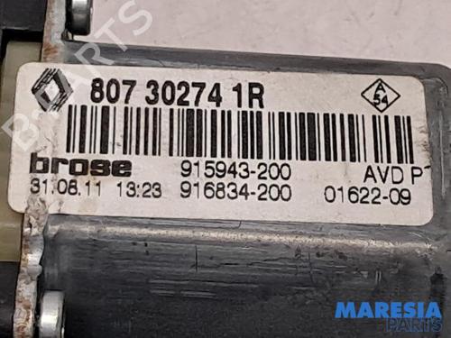 Front right window mechanism RENAULT SCÉNIC III (JZ0/1_) 1.6 dCi (JZ00, JZ12) | BP31404644C23