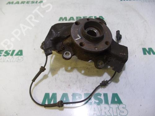 Used Left front steering knuckle Left front steering knuckle FIAT FIORINO Box Body/MPV (225_) 1.3 D Multijet (225BXD1A, 225BXB1A, 225BXB11) (75 hp) 31386235 31386235