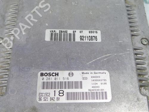 Engine control unit (ECU) PEUGEOT 607 (9D, 9U) 2.2 HDi | BP31513473M57 