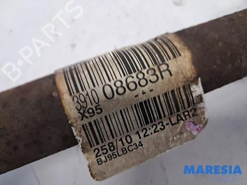 Right front driveshaft RENAULT SCÉNIC III (JZ0/1_) 1.4 16V (JZ0F, JZ1V) | BP31534139M39 