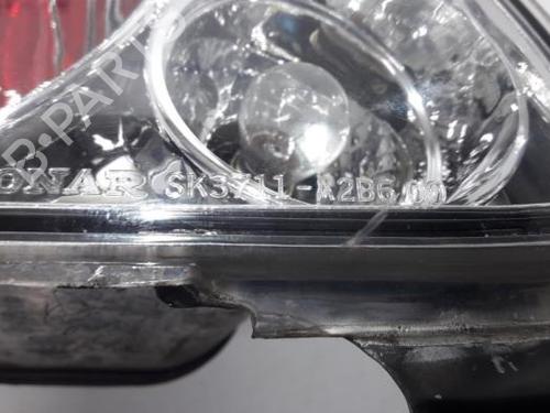 Left taillight PEUGEOT 206 CC (2D) 1.6 16V (2DNFUF, 2DNFUR) | BP31484563C34 - Image 4