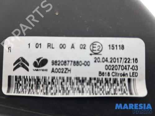 Right daytime light CITROËN C3 III (SX) 1.2 THP 110 (SXHNPS, SXHNZT, SXHNZ6) | BP34006955C103  - Image 5