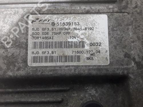 Engine control unit (ECU) FIAT 500 (312_) 1.3 D Multijet (312AXB1A) | BP31407156M57