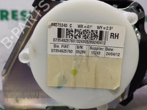 Rear right seatbelt FIAT 500 (312_) 1.2 (312AXA1A) | BP31477123I28