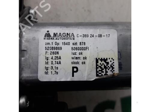 Front right window mechanism FIAT 500 (312_) 0.9 (312AXN1A) | BP31508451C23