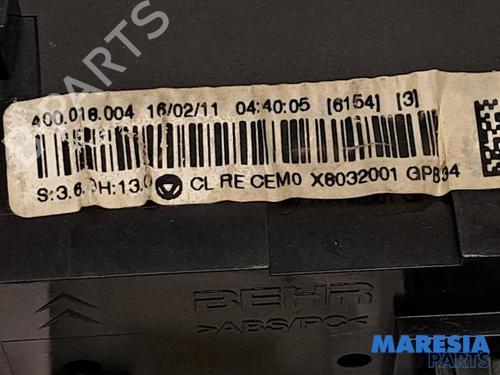 Climate control CITROËN C3 II (SC_) 1.6 HDi | BP31408947I5 