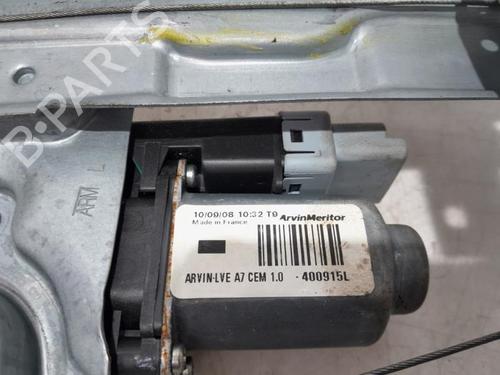 Front left window mechanism PEUGEOT 207 (WA_, WC_) 1.6 16V VTi | BP31392161C22