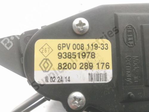 Pedal RENAULT TRAFIC II Van (FL) 2.0 dCi 115 (FL01, FL0U, FL00, FL0H, FL0M) | BP32655566I4  - Image 5