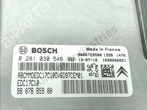 Engine control unit (ECU) PEUGEOT PARTNER Box Body/MPV (5_, G_) | BP37870112M57 - Image 3