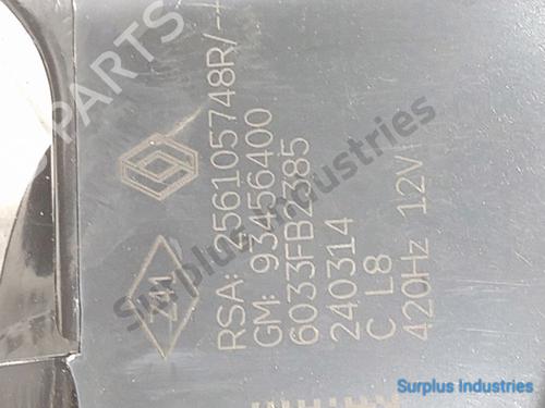 Horn OPEL VIVARO B Van (X82) 1.6 CDTI (05) | BP31954162E13 - Image 6