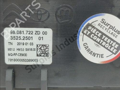 Climate control PEUGEOT PARTNER Box Body/MPV (K9) 1.6 BlueHDI 100 | BP36877832I5  - Image 5