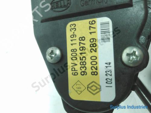 Pedal RENAULT TRAFIC II Van (FL) 2.0 dCi 90 (FL0H, FL00, FL01, FL0M, FL0P, FL0S) | BP33191304I4 - Image 4