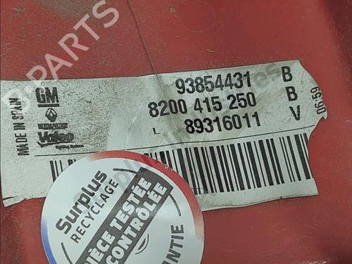Farolim esquerdo RENAULT TRAFIC II Van (FL) 2.0 dCi 90 (FL0H, FL00, FL01, FL0M, FL0P, FL0S) | BP37281616C34 - Image 4