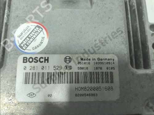 Engine control unit (ECU) RENAULT TRAFIC II Bus (JL) 1.9 dCI 100 (JL0C, JL0K) | BP40116097M57 - Image 4