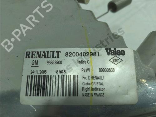 Right front indicator RENAULT TRAFIC II Bus (JL) 1.9 dCI 100 (JL0C, JL0K) | BP40116131C33 - Image 5