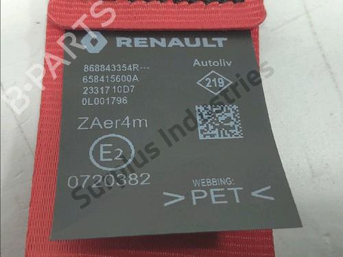 Front right seatbelt RENAULT MASTER III Van (FV) 2.3 dCi 150 FWD (FV0F, FV03, FV09) | BP35999689I25 - Image 3