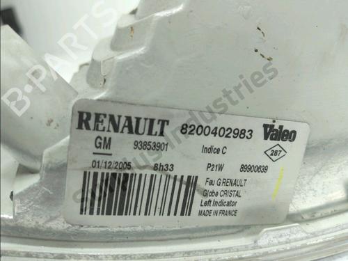 Left front indicator RENAULT TRAFIC II Bus (JL) 1.9 dCI 100 (JL0C, JL0K) | BP40116132C32 - Image 5