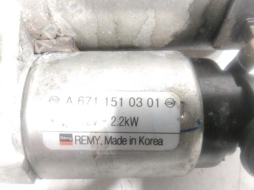Starter SSANGYONG REXTON (Y400, Y450) 2.2 Xdi (POE) | BP38082091M8 - Image 2