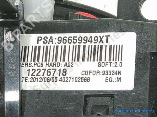 Steering wheel controls PEUGEOT EXPERT Tepee (VF3X_) 2.0 HDi 165 | BP31954759E15  - Image 5