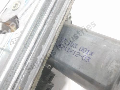 Front left window mechanism RENAULT TRAFIC II Van (FL) 2.0 dCi 90 (FL0H, FL00, FL01, FL0M, FL0P, FL0S) | BP31955436C22 - Image 5