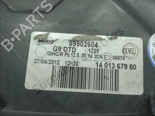 Right headlight CITROËN JUMPY II Van 1.6 HDi 90 8V | BP34616094C29  - Image 6
