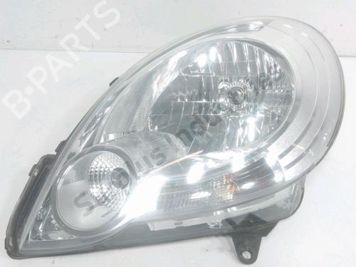 Used Left headlight Left headlight RENAULT KANGOO Express (FW0/1_) 1.5 dCi 85 (FW0K, FW0L, FW0B) (86 hp) 33816116 33816116