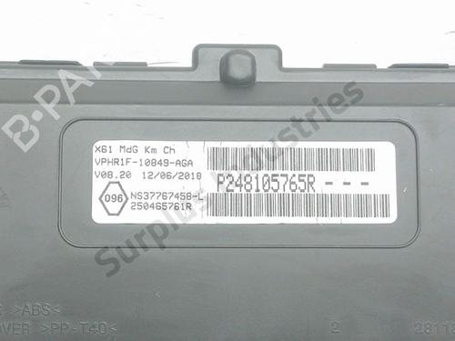 Instrument cluster RENAULT KANGOO Express (FW0/1_) 1.5 dCi 90 (FW0G, FW05, FW08, FW11) | BP33262222C47  - Image 5