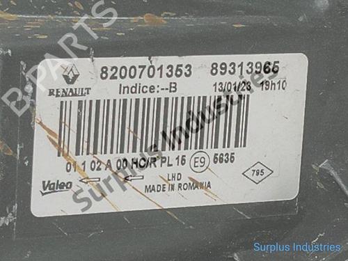 Right headlight RENAULT TRAFIC II Van (FL) 2.0 dCi 115 (FL01, FL0U, FL00, FL0H, FL0M) | BP40004601C29 - Image 7