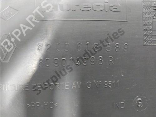 Front left panel RENAULT KANGOO Express (FW0/1_) 1.5 dCi 75 (FW07, FW10, FW04) | BP38552901C58 - Image 4
