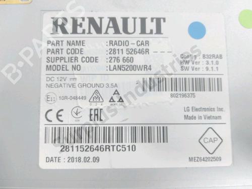 Radio RENAULT MASTER III Van (FV) 2.3 dCi 145 FWD (FV0E, FV0F, FV0H, FV02, FV0M, FV0S,... | BP31954897E6 - Image 8